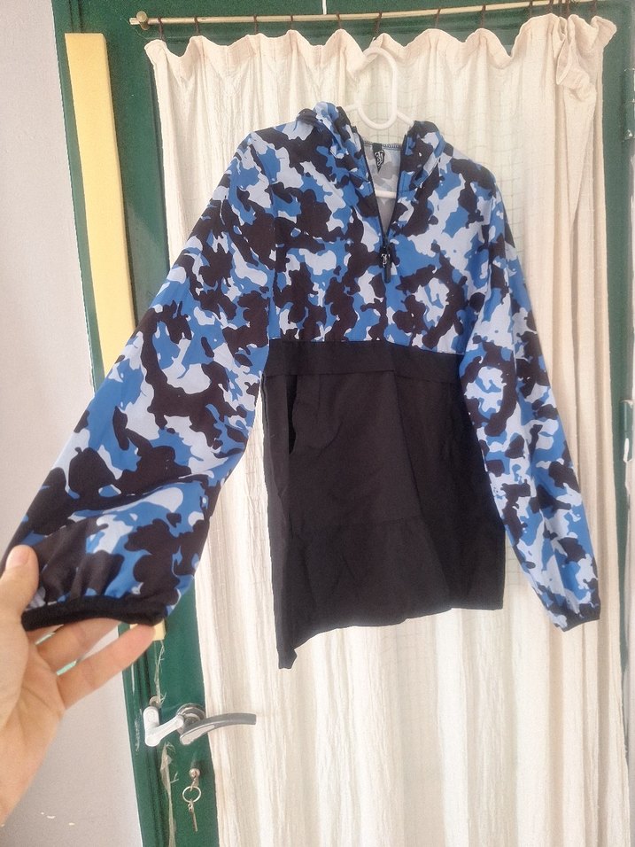 s beden rüzgarlık kumaşa sahiptir - Görsel 5