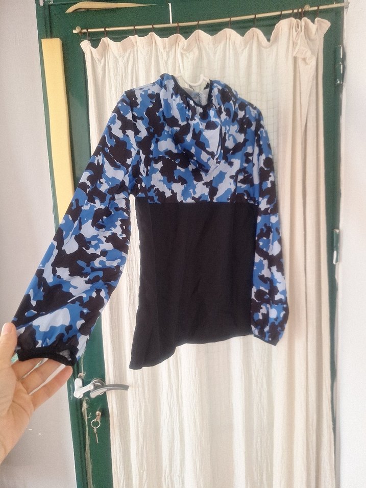 s beden rüzgarlık kumaşa sahiptir - Görsel 2