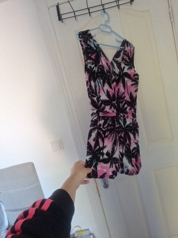 L beden kisa tulum - Görsel 4