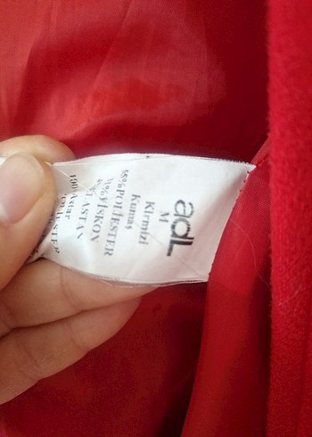 adil ışık marka m beden kaban - Görsel 8