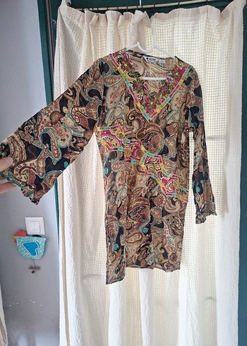 m beden india plaj kıyafeti  %100 cotton kumastir - Görsel 3