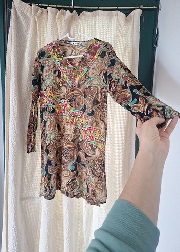 m beden india plaj kıyafeti  %100 cotton kumastir - Görsel 7