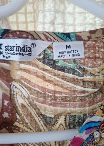 m beden india plaj kıyafeti  %100 cotton kumastir - Görsel 8