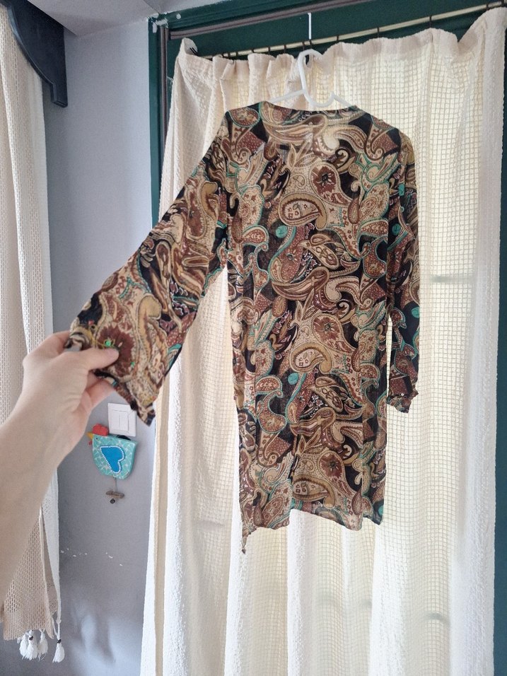 m beden india plaj kıyafeti  %100 cotton kumastir - Görsel 5