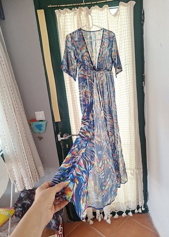 SUWEN S/M BEDEN UYUMLU PAREO - Görsel 6