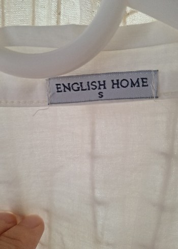 English home s beden plaj kıyafeti tamamen pamuklu kumastir - Görsel 6