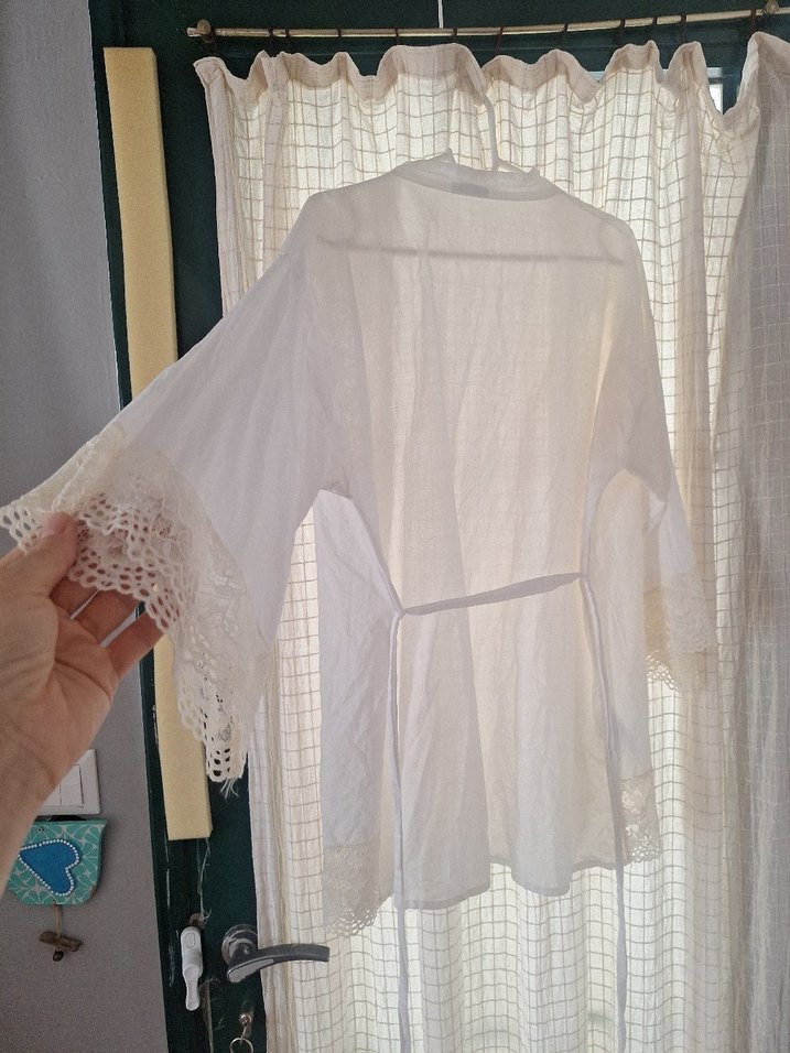 English home s beden plaj kıyafeti tamamen pamuklu kumastir - Görsel 5