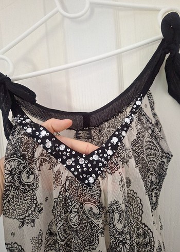 s-m beden uyumlu pareo /plaj kıyafeti - Görsel 3