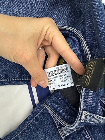 xs Beden Mavi jean