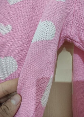 5 Yaş Beden pembe Renk Kız Çocuk Pembe Hırka