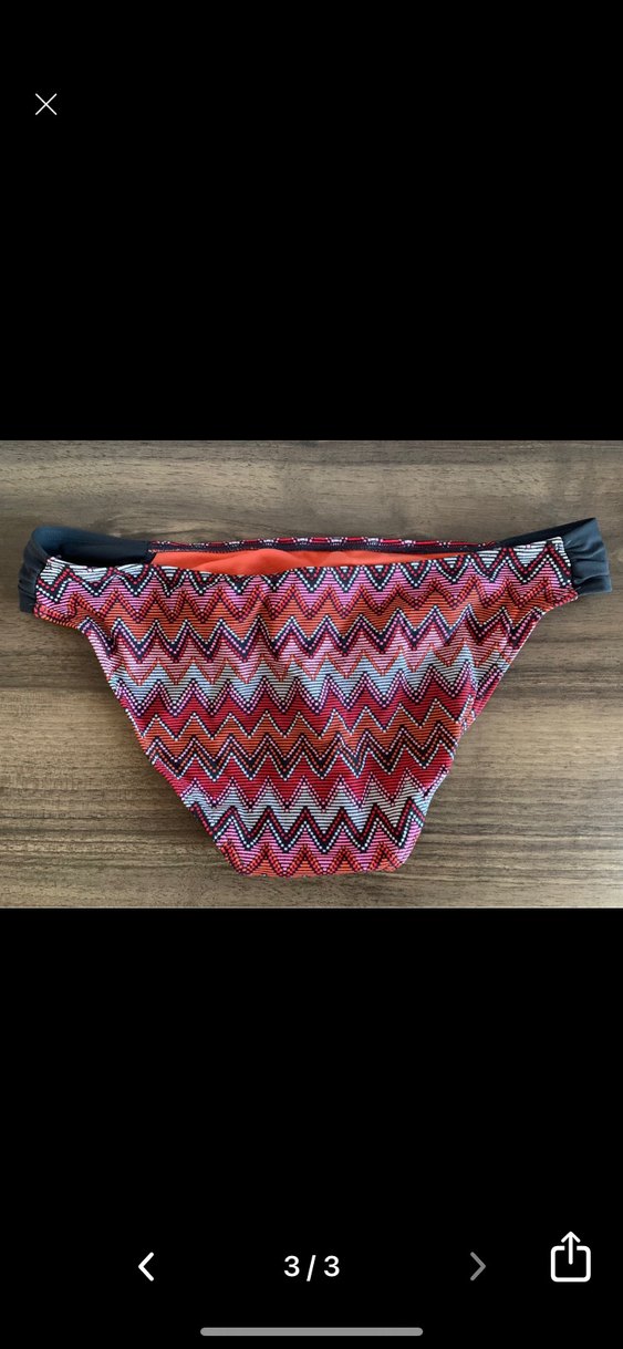 Bohem Çok Renkli Kemerli Bikini Altı - Görsel 2