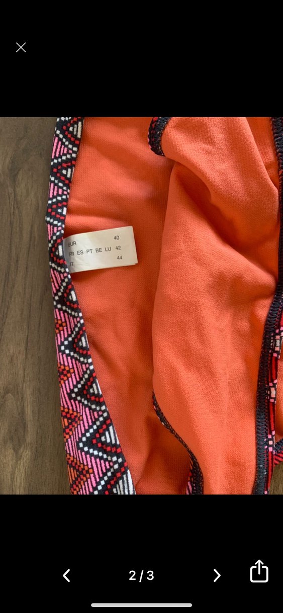 Bohem Çok Renkli Kemerli Bikini Altı - Görsel 3