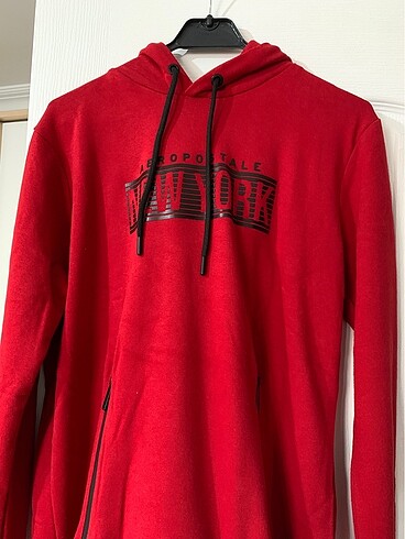 s Beden kırmızı Renk Aeropostale erkek sweatshirt