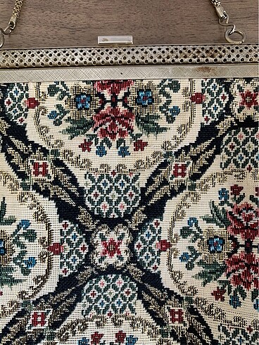 Beden Vintage goblen çanta