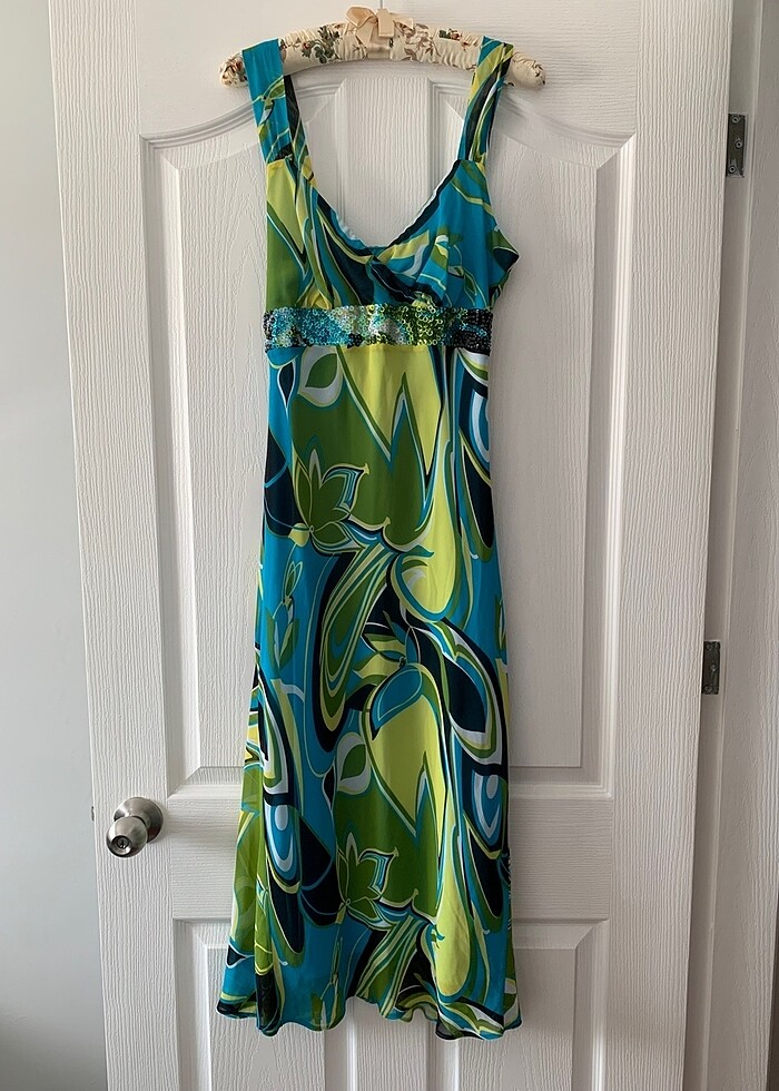 Şifon elbise - Görsel 2