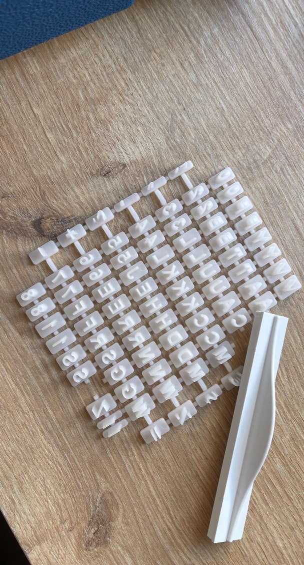 Beyaz Harf ve Boşluk Tuşu Seti - Görsel 3