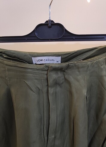 Saten kumas pantalon 
