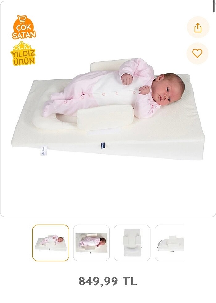 Sevi bebe Reflü yatağı - Görsel 3