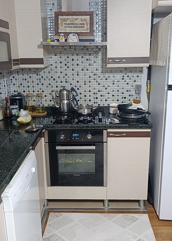 üçlü ankastre 
fırın 
Ocak 
davlumbaz 
markası silverline - Görsel 4