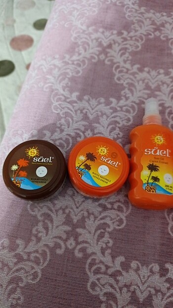 Beden Renk 2 adet güneş kremi + 2 adet güneş yağı