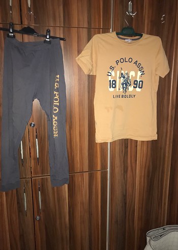 Polo erkek çocuk tişörtü eşofman takımı