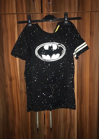 Rock Punk Siyah Baskılı Erkek çocukTişört