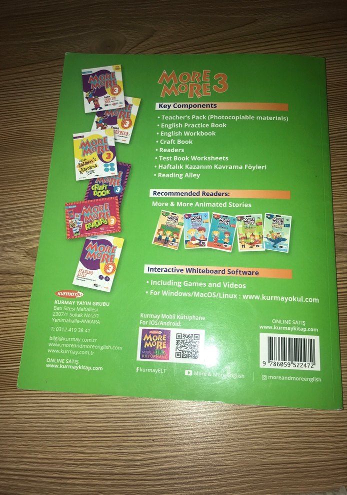 More More 3 Test Kitabı ve Çalışma Sayfaları - Görsel 2