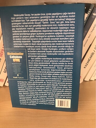 Medeniyetler çatışması kitap