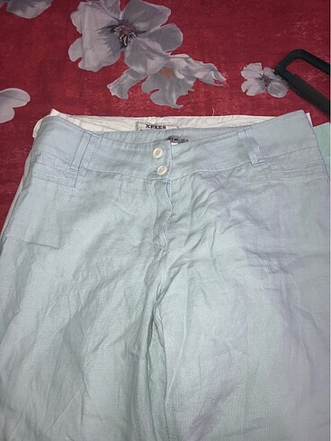 40 Beden Buz mavisi pantolon