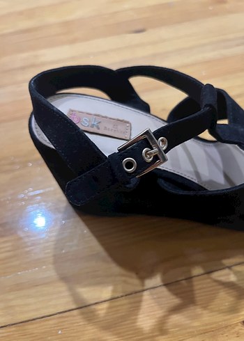 Siyah Minimalist Platform Topuklu Kadın Ayakkabı - Görsel 2