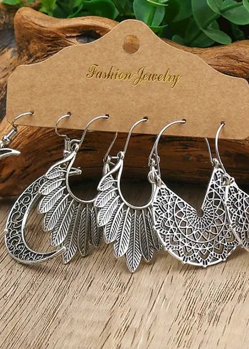 Siyah Gotik Deri Bileklik Seti - Görsel 4