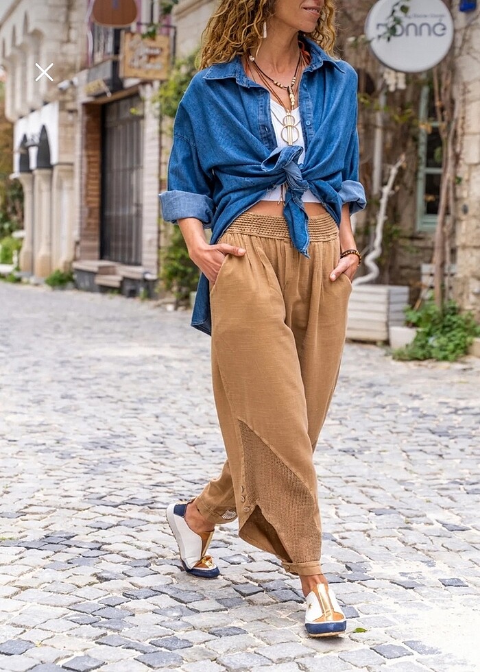 Bohem pantolon - Görsel 2