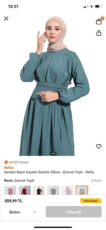 Refka Tesettür Giyim Moda Nisa Refka elbise