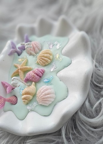 Zara Home Pastel Deniz Temalı Dekoratif Mumluk
