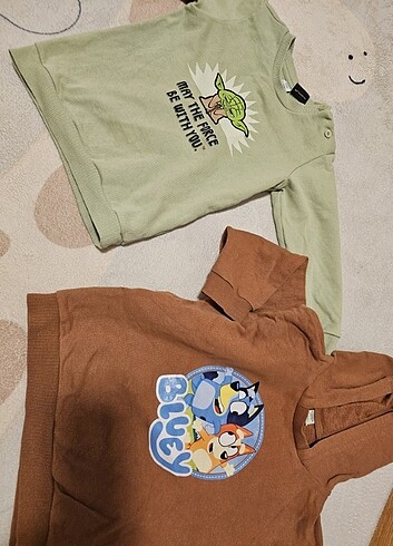 Lcw çocuk star wars yoda bluey sweatshirt 