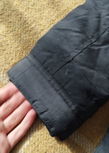 Siyah Fermuarlı Street Style Erkek Mont - Görsel 2