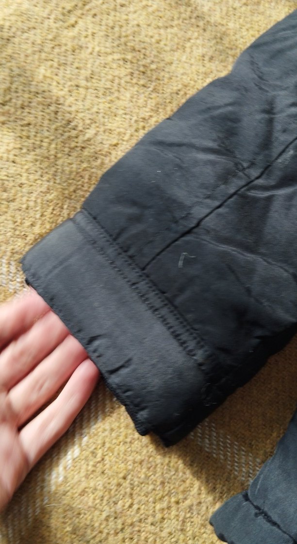 Siyah Fermuarlı Street Style Erkek Mont - Görsel 2