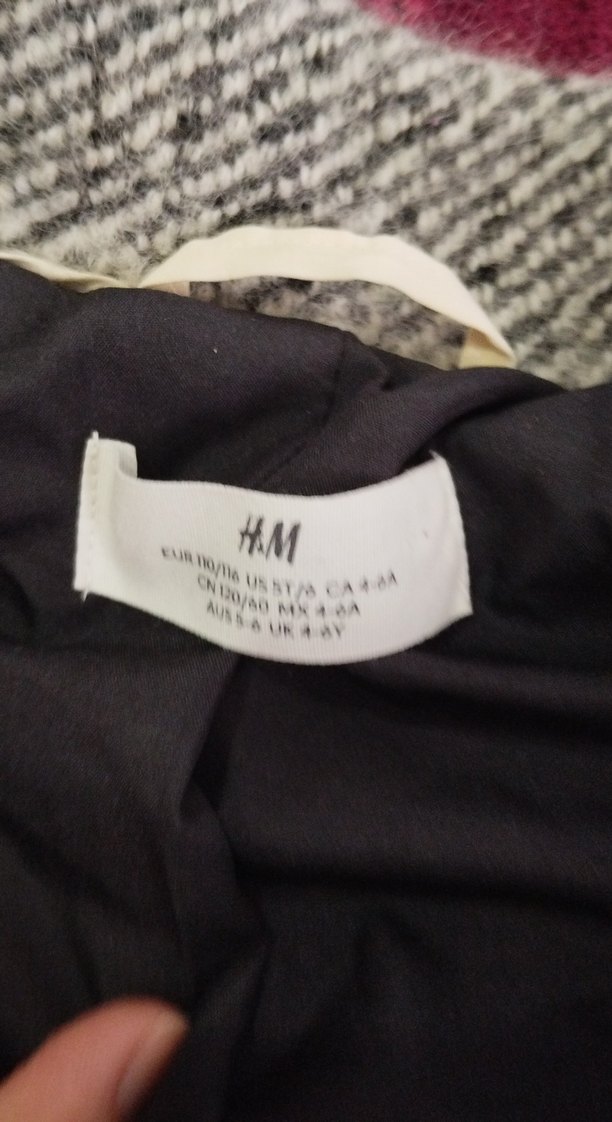 Düğmeli Gri Kısa Kaban - Görsel 2