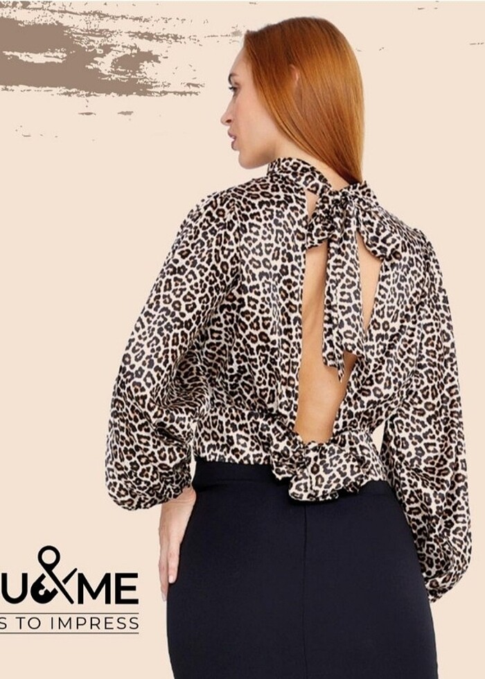 Kadın desinli bluz - Görsel 2