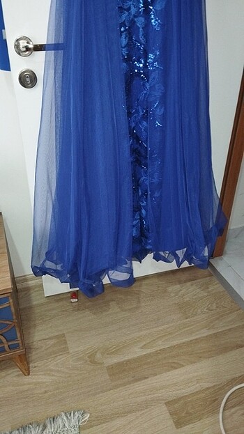 Kadın uzun abiye - Görsel 4