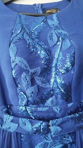 Kadın uzun abiye - Görsel 5