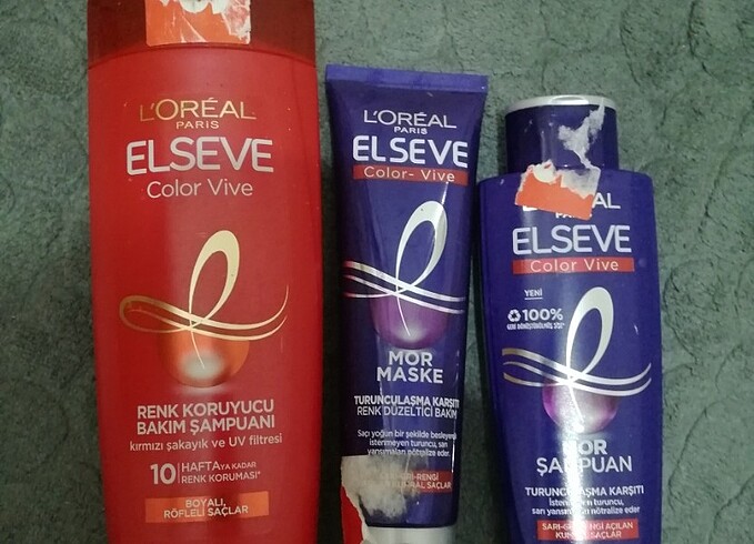Loreal Sarı Saç Bakım Rutini