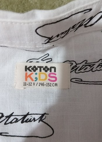 Erkek Çocuk Kısa Kollu Baskılı Gömlek - Görsel 3