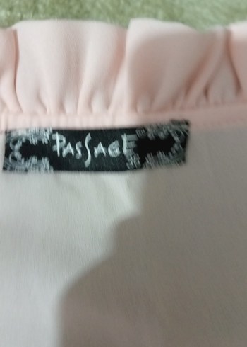 Dantel Detaylı yavruagzi V Yakalı Kadın Bluz - Görsel 3