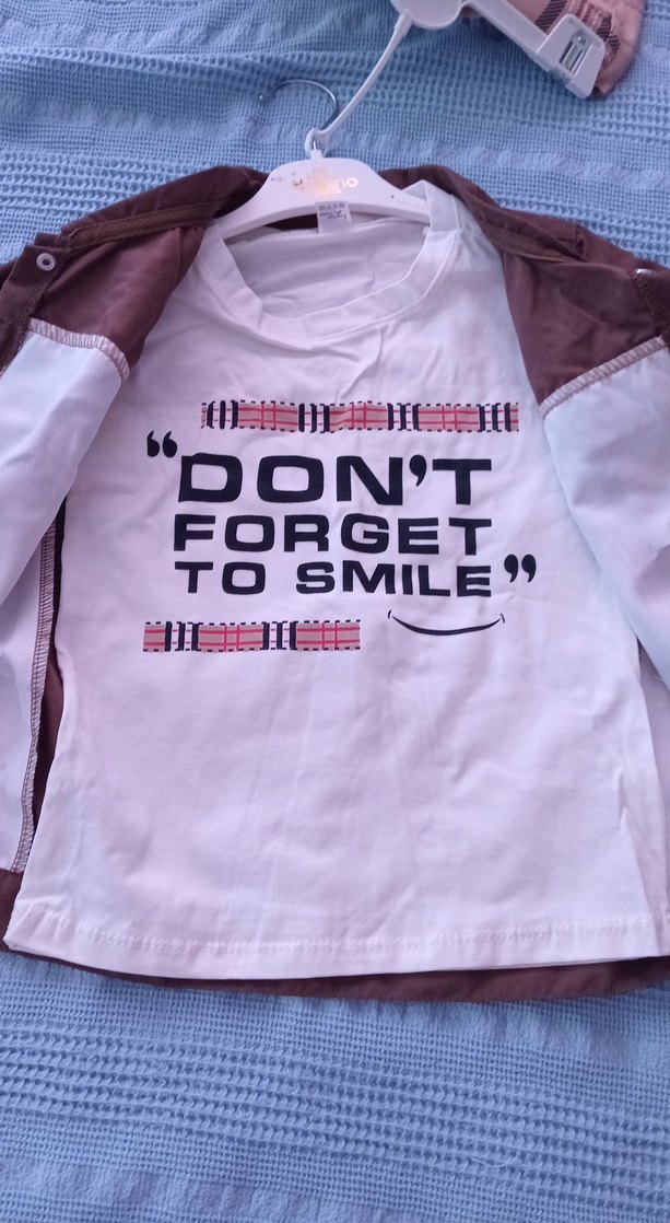 Erkek Kısa Kollu Kahverengi Takım - Görsel 2