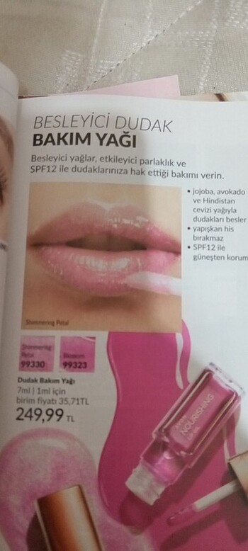 Avon Bakım yağı 