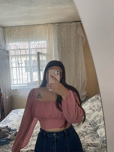 Pembe bluz