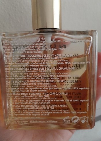 Nuxe Nuxe Çok Amaçlı Kuru Yağ 100 ml