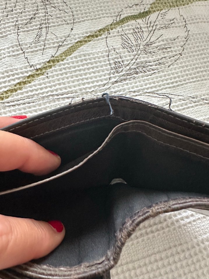 Koyu Kahverengi Erkek Cüzdan - Görsel 3