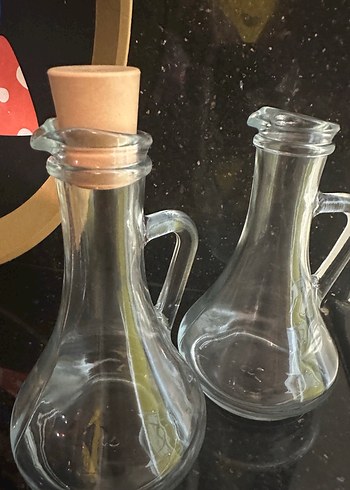 Paşabahçe Şeffaf Cam Yağlık ve Sirkelik Seti